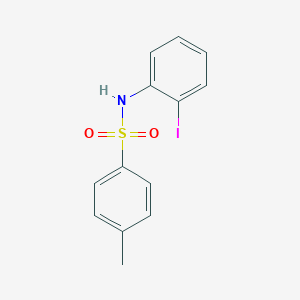 molecular formula C13H12INO2S B041209 N-(2-碘苯基)-4-甲基苯磺酰胺 CAS No. 61613-20-5