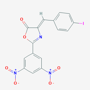 2-{3,5-bisnitrophenyl}-4-(4-iodobenzylidene)-1,3-oxazol-5(4H)-one