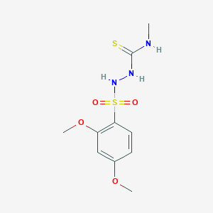 2-[(2,4-dimethoxyphenyl)sulfonyl]-N-methylhydrazinecarbothioamide