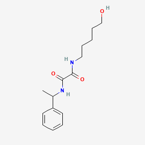 N-(5-hydroxypentyl)-N'-(1-phenylethyl)ethanediamide