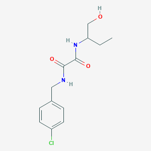 N-(4-chlorobenzyl)-N'-[1-(hydroxymethyl)propyl]ethanediamide