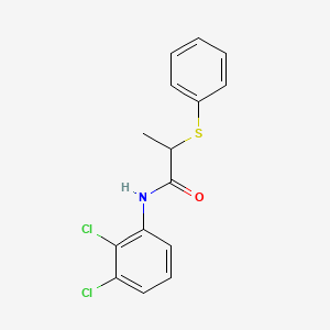 N-(2,3-dichlorophenyl)-2-(phenylsulfanyl)propanamide