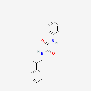 N'-(4-tert-butylphenyl)-N-(2-phenylpropyl)oxamide