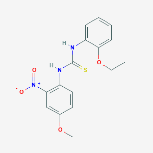 1-(2-Ethoxyphenyl)-3-(4-methoxy-2-nitrophenyl)thiourea