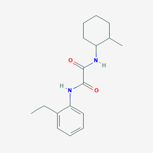 molecular formula C17H24N2O2 B4122164 N-(2-ethylphenyl)-N'-(2-methylcyclohexyl)ethanediamide 