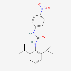 1-[2,6-Di(propan-2-yl)phenyl]-3-(4-nitrophenyl)urea