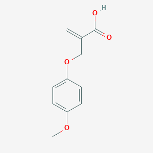 B041223 2-[(4-Methoxyphenoxy)methyl]prop-2-enoic acid CAS No. 95532-63-1