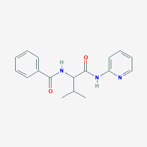 N-[3-methyl-1-oxo-1-(pyridin-2-ylamino)butan-2-yl]benzamide