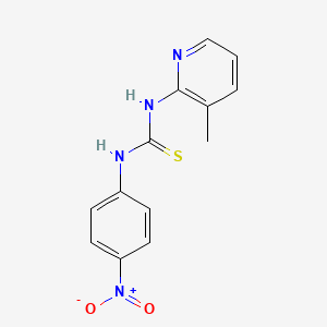 1-(3-Methylpyridin-2-yl)-3-(4-nitrophenyl)thiourea