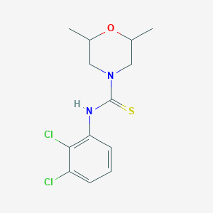 N-(2,3-dichlorophenyl)-2,6-dimethylmorpholine-4-carbothioamide