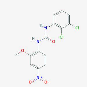 1-(2,3-Dichlorophenyl)-3-(2-methoxy-4-nitrophenyl)urea