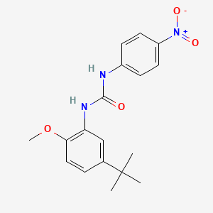 1-(5-Tert-butyl-2-methoxyphenyl)-3-(4-nitrophenyl)urea