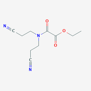 ETHYL [BIS(2-CYANOETHYL)CARBAMOYL]FORMATE