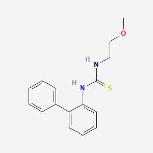 N-2-biphenylyl-N'-(2-methoxyethyl)thiourea