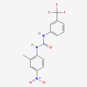 N-(2-methyl-4-nitrophenyl)-N'-[3-(trifluoromethyl)phenyl]urea