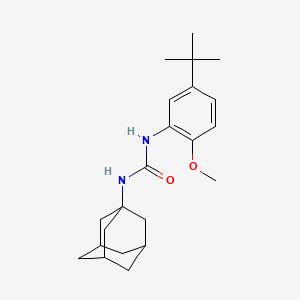 N-1-adamantyl-N'-(5-tert-butyl-2-methoxyphenyl)urea