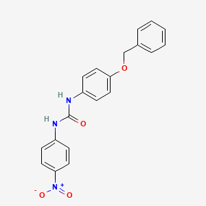 N-[4-(benzyloxy)phenyl]-N'-(4-nitrophenyl)urea