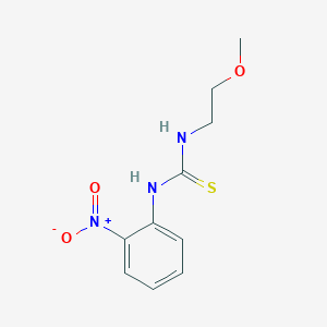 1-(2-Methoxyethyl)-3-(2-nitrophenyl)thiourea