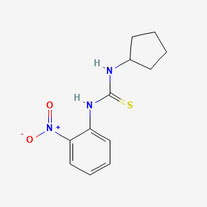 1-Cyclopentyl-3-(2-nitrophenyl)thiourea