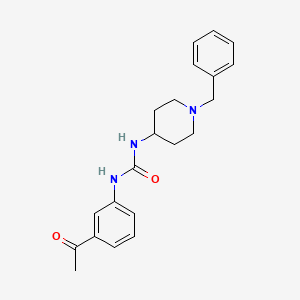 1-(3-Acetylphenyl)-3-(1-benzylpiperidin-4-yl)urea