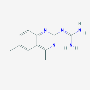 molecular formula C11H13N5 B412411 1-(4,6-Dimethylquinazolin-2-yl)guanidine 
