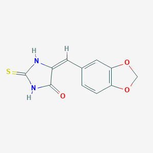 molecular formula C11H8N2O3S B412414 5-Piperonylidene-2-thiohydantoin CAS No. 28824-65-9