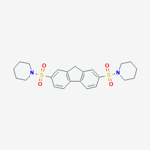 2,7-bis(piperidin-1-ylsulfonyl)-9H-fluorene