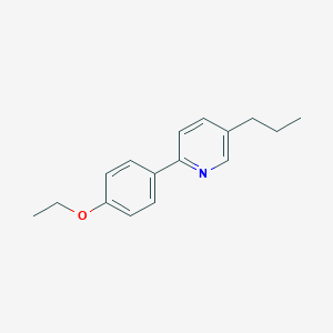 2-(4-Ethoxyphenyl)-5-propylpyridine