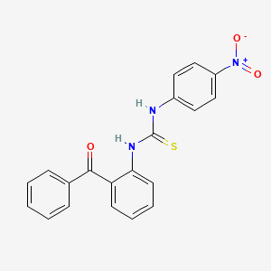 N-(2-benzoylphenyl)-N'-(4-nitrophenyl)thiourea