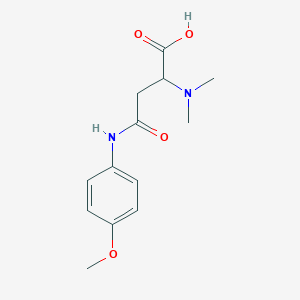 N~4~-(4-methoxyphenyl)-N~2~,N~2~-dimethylasparagine