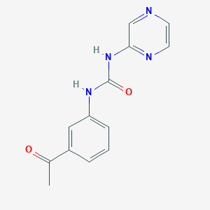 1-(3-Acetylphenyl)-3-pyrazin-2-ylurea