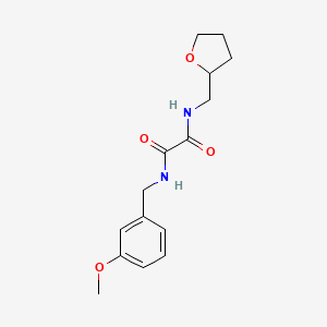 N-(3-methoxybenzyl)-N'-(tetrahydro-2-furanylmethyl)ethanediamide