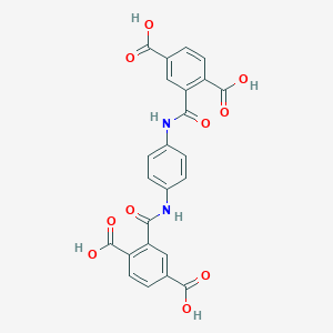 2,2'-(Benzene-1,4-diyldicarbamoyl)dibenzene-1,4-dicarboxylic acid