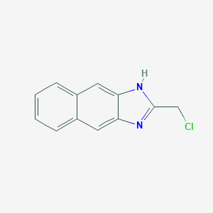 molecular formula C12H9ClN2 B412487 2-(chloromethyl)-1H-naphtho[2,3-d]imidazole 
