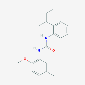 1-[2-(Butan-2-yl)phenyl]-3-(2-methoxy-5-methylphenyl)urea