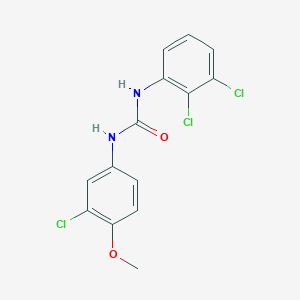 1-(3-Chloro-4-methoxyphenyl)-3-(2,3-dichlorophenyl)urea