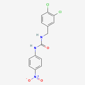 N-(3,4-dichlorobenzyl)-N'-(4-nitrophenyl)urea