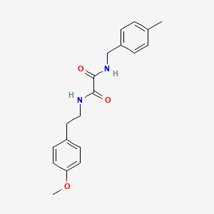 N-[2-(4-methoxyphenyl)ethyl]-N'-(4-methylbenzyl)ethanediamide