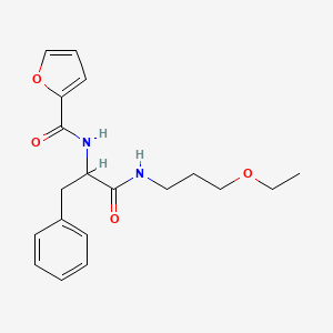 N-(3-ethoxypropyl)-Nalpha-(furan-2-ylcarbonyl)phenylalaninamide