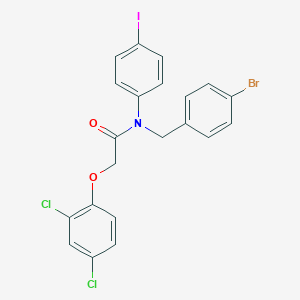 N-(4-bromobenzyl)-2-(2,4-dichlorophenoxy)-N-(4-iodophenyl)acetamide