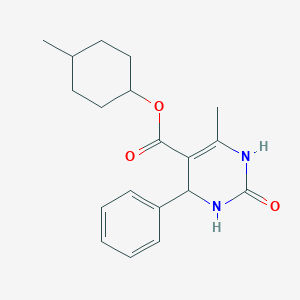 4-Methylcyclohexyl 6-methyl-2-oxo-4-phenyl-1,2,3,4-tetrahydro-5-pyrimidinecarboxylate