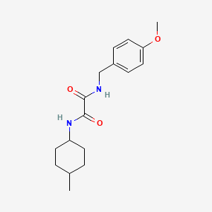 N-(4-methoxybenzyl)-N'-(4-methylcyclohexyl)ethanediamide