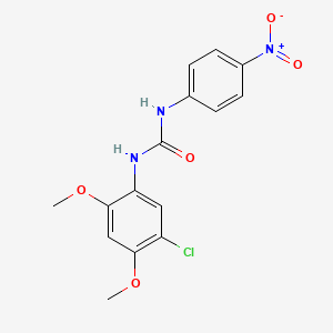 1-(5-Chloro-2,4-dimethoxyphenyl)-3-(4-nitrophenyl)urea