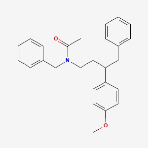 N-benzyl-N-[3-(4-methoxyphenyl)-4-phenylbutyl]acetamide