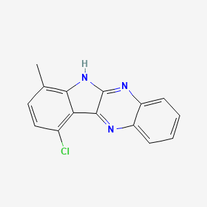 10-chloro-7-methyl-6H-indolo[2,3-b]quinoxaline