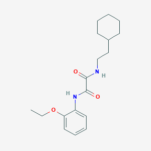 N-(2-cyclohexylethyl)-N'-(2-ethoxyphenyl)ethanediamide