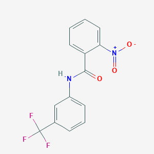 2-nitro-N-[3-(trifluoromethyl)phenyl]benzamide