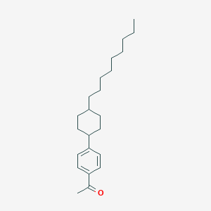 molecular formula C23H36O B412651 1-[4-(4-Nonylcyclohexyl)phenyl]ethanone 