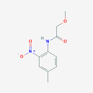 2-methoxy-N-(4-methyl-2-nitrophenyl)acetamide