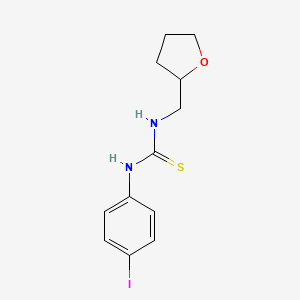 N-(4-IODOPHENYL)-N'-TETRAHYDRO-2-FURANYLMETHYLTHIOUREA